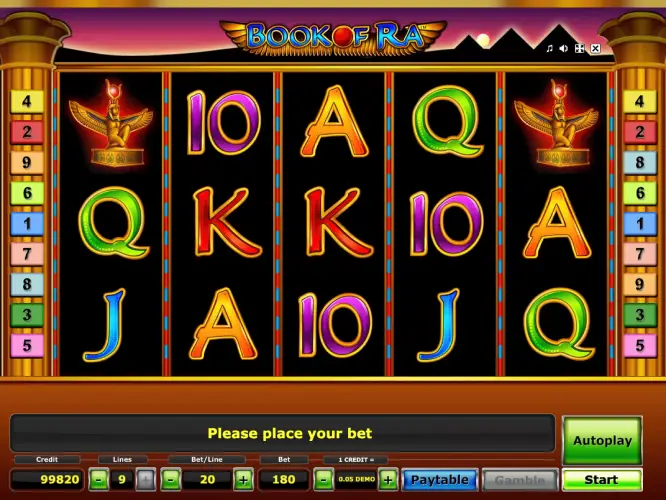 Игровой автомат Book of Ra на деньги в казино PINCO