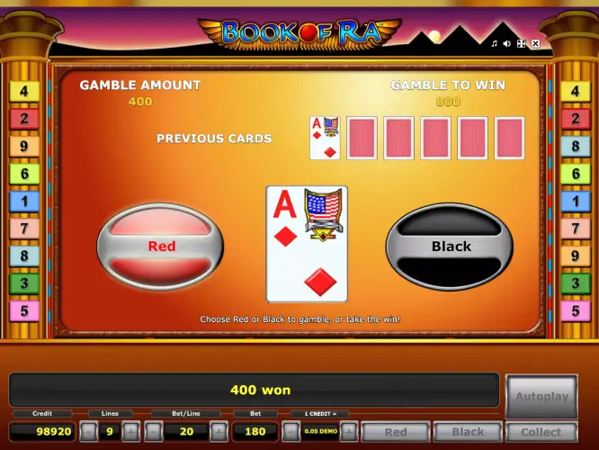 Играть на деньги в слот Book of Ra в онлайн-казино PINCO