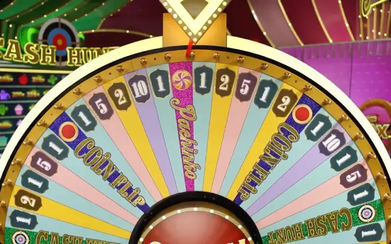 Игра Crazy Time на деньги в казино ПИНКО