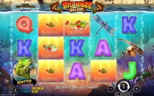 Играть на деньги в слот Big Bass Splash в казино PINCO